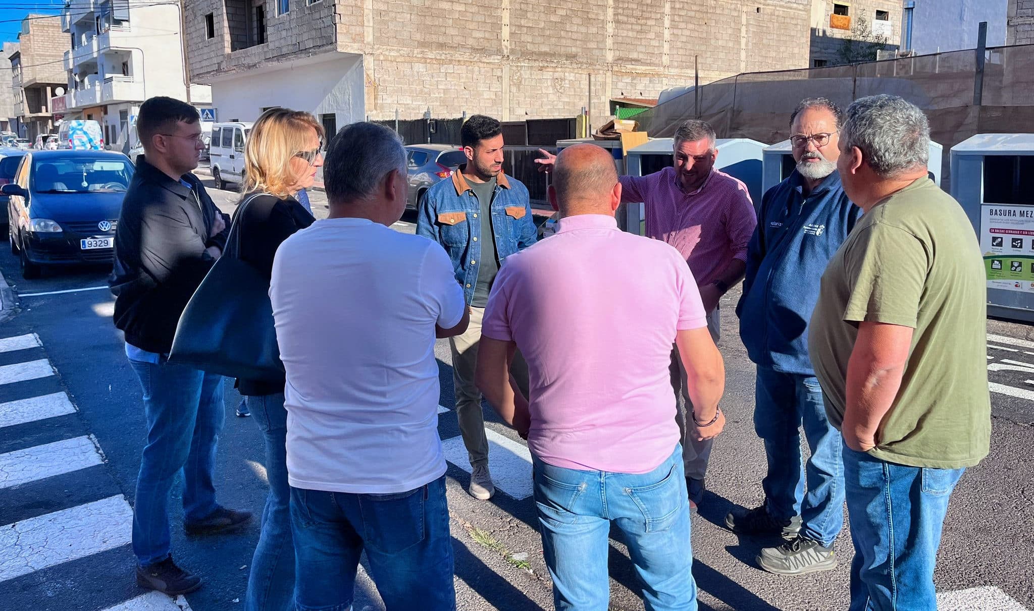 Arona San Miguel visita Guargacho