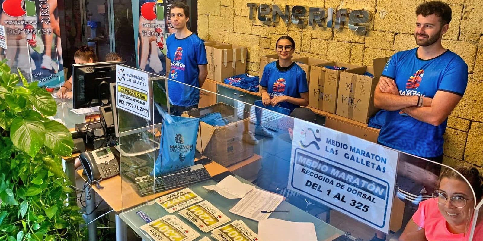 Arona. Medio Maratón, Retirada de dorsales 2023