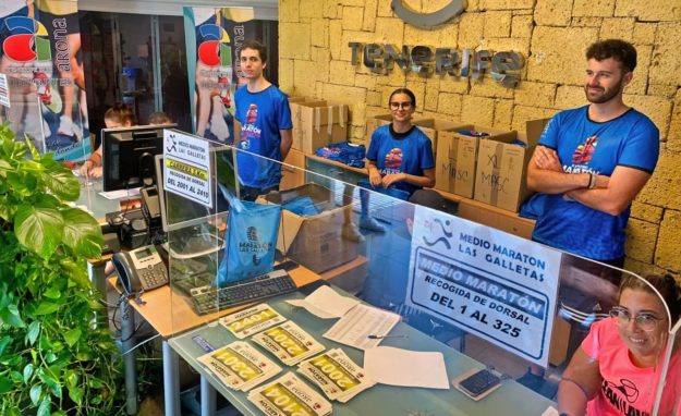 Arona. Medio Maratón, Retirada de dorsales 2023
