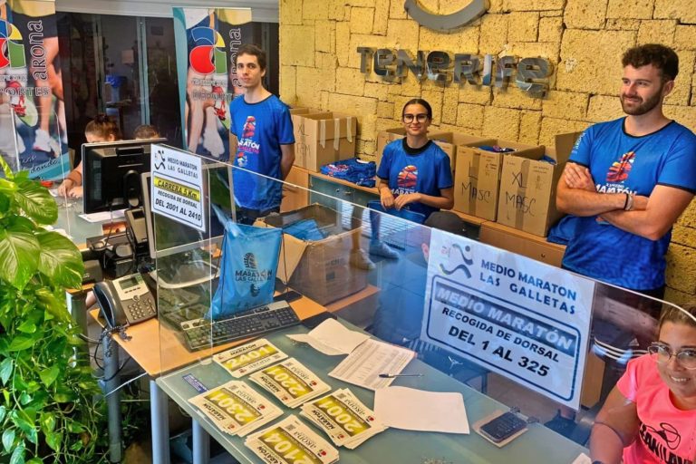 Arona. Medio Maratón, Retirada de dorsales 2023