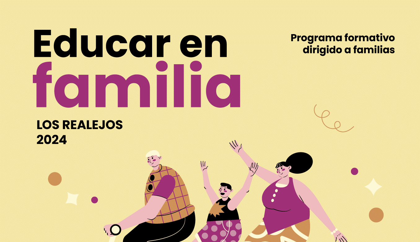 CARTEL EDUCAR EN FAMILIA 2024