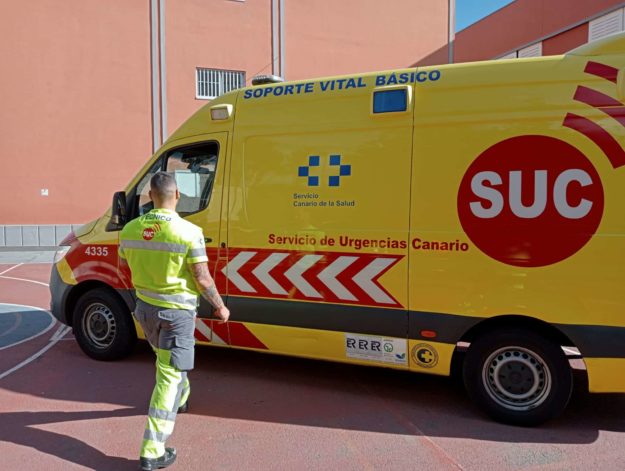 CICLISTA HERIDO GRAVE AL COLISIONAR CON UN COCHE EN LA OROTAVA 3-4-24