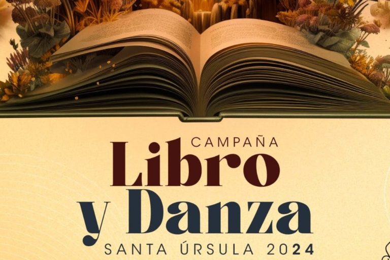 Cartel Libro y Danza Santa Úrsula 2024