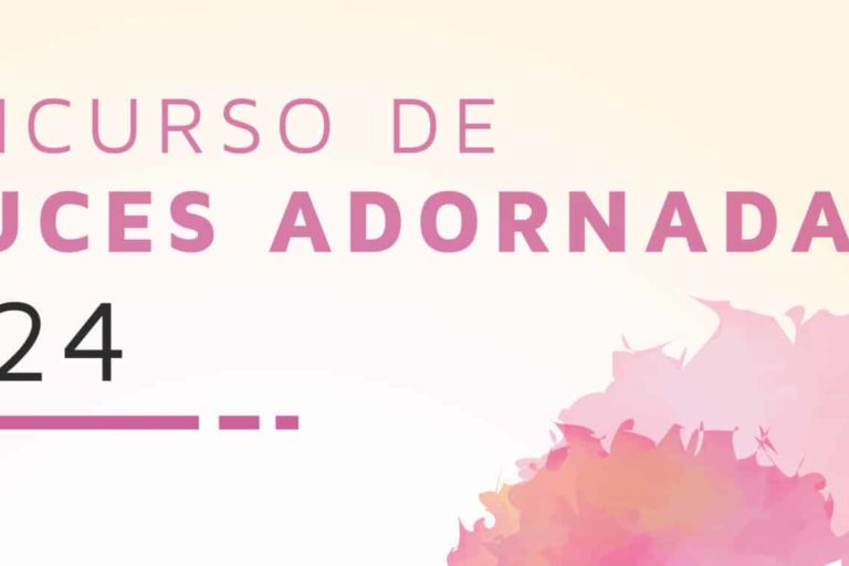 Cartel concurso de cruces adornadas en fachadas 2024