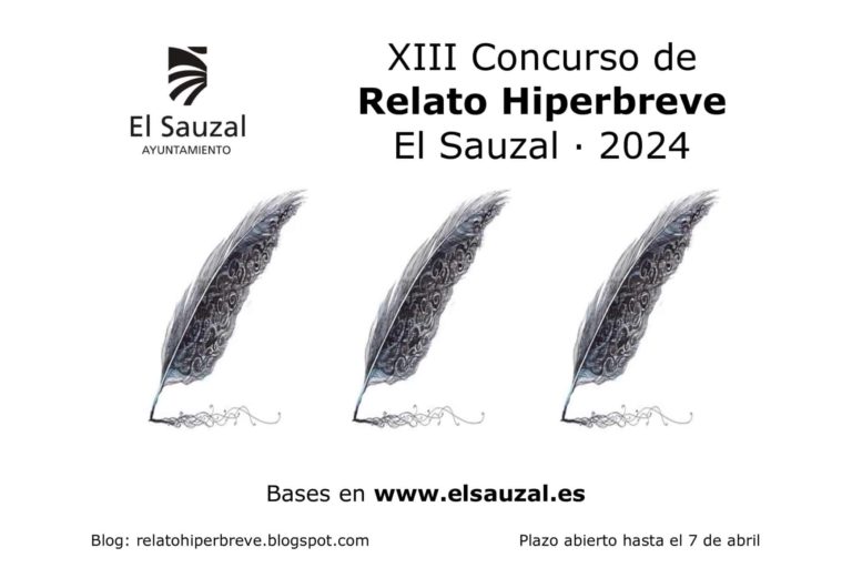Cartel del Concurso de Relatos 2024