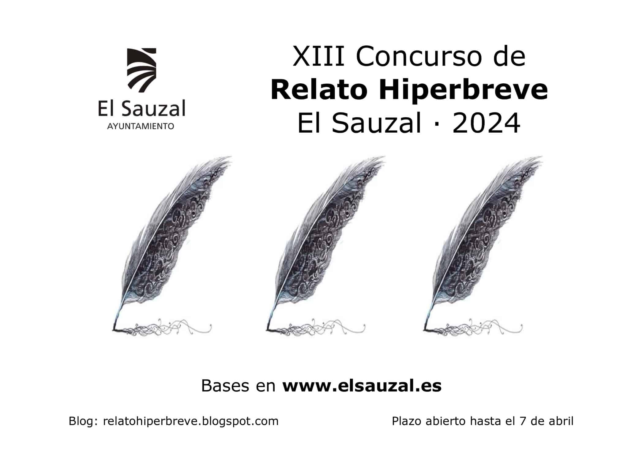 Cartel del Concurso de Relatos 2024