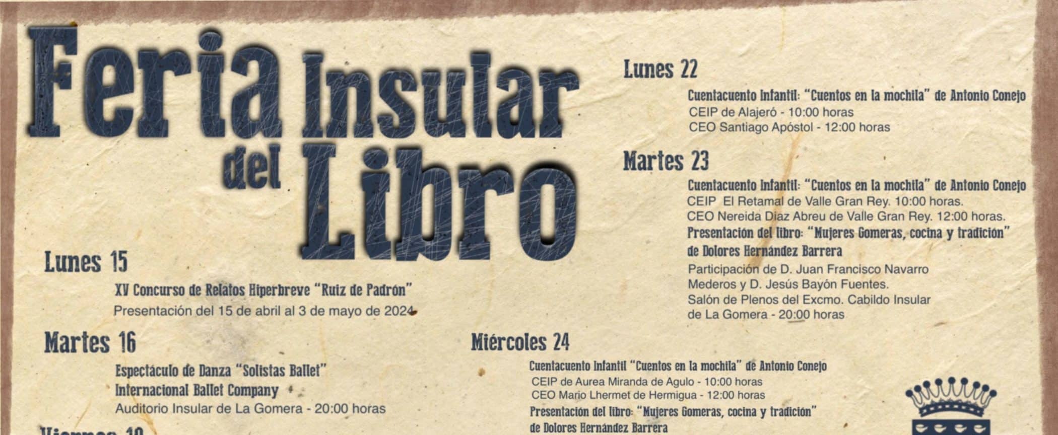 Cartel día del libro