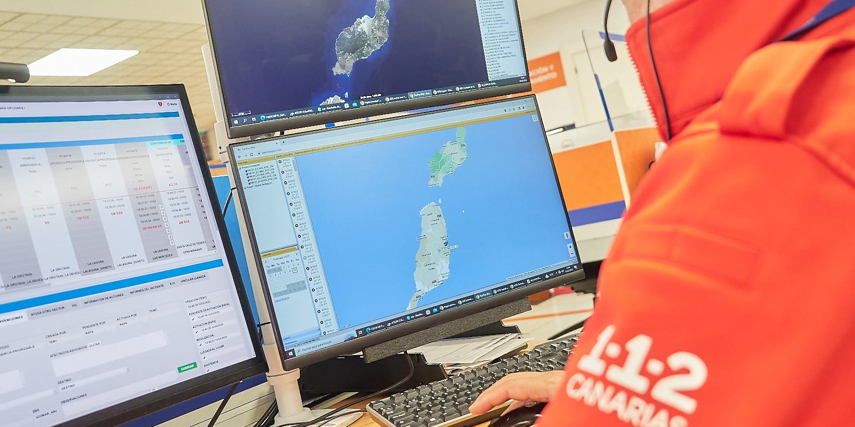 DOS FALLECIDOS Y UNA HERIDA GRAVE EN UN ACCIDENTE EN HARÍA-LANZAROTE 14-4-24