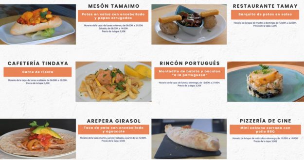 Establecimientos participantes ruta de la tapa Crux24