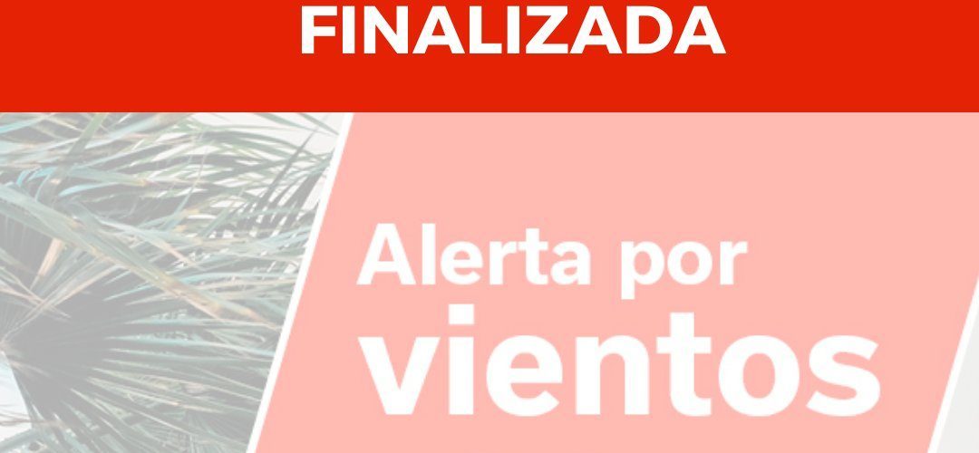 FINALIZADA ALERTA POR VIENTOS EN CANARIAS 11-4-24