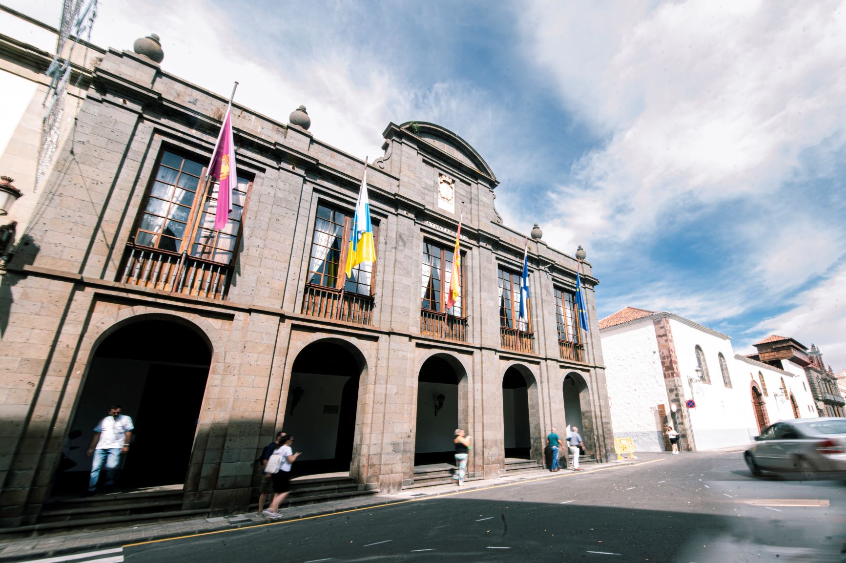 Fachada principal Ayuntamiento de La Laguna
