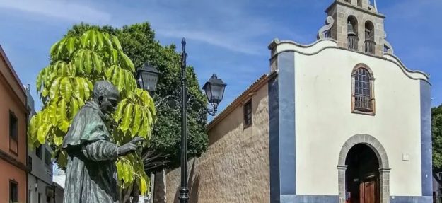 Foto centro histórico de Arona