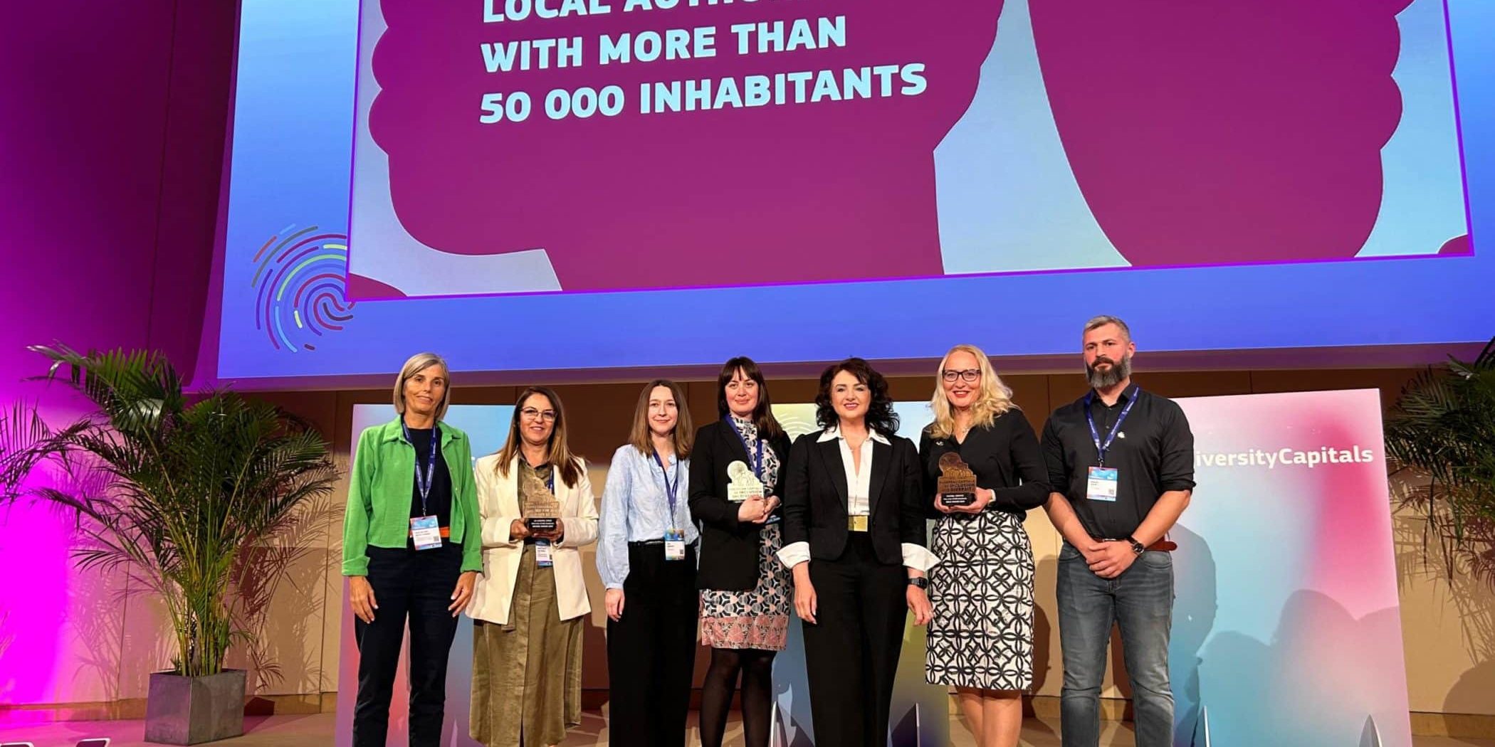 Galardonados Premio Capitales Europeas de la Inclusión y la Diversidad 2024
