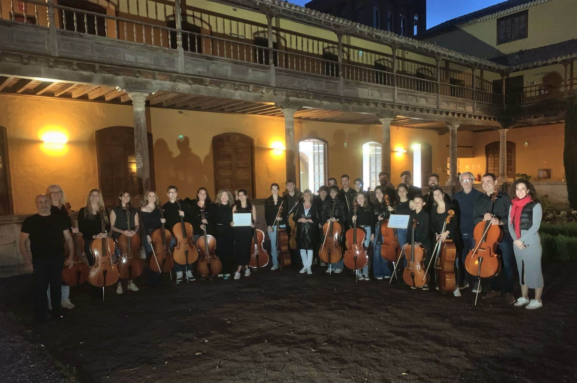 La Escuela Municipal de Música en una actuación