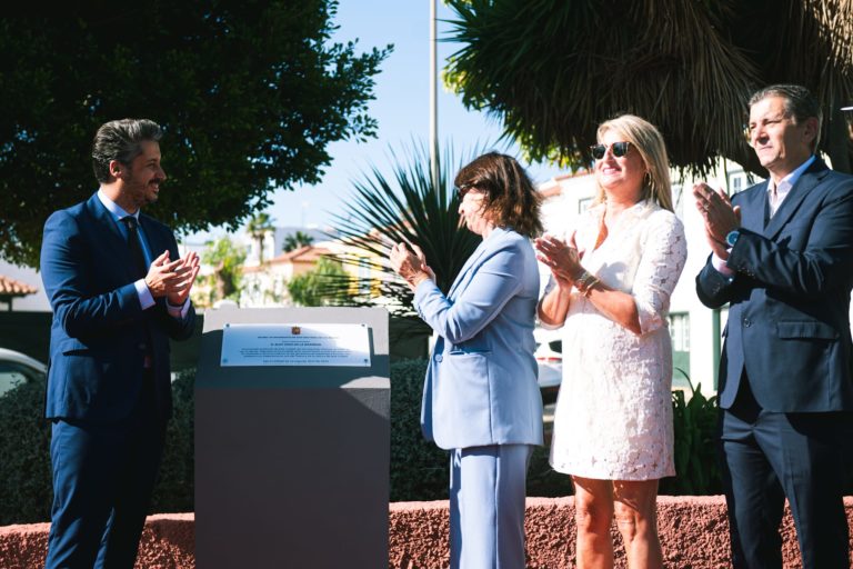 Luis Yeray Gutiérrez y los hijos de Eloy Díaz de la Barreda