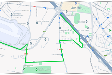 MAPA DESVÍOS ALTERNATIVOS PASARELA 2