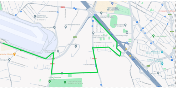 MAPA DESVÍOS ALTERNATIVOS PASARELA 2