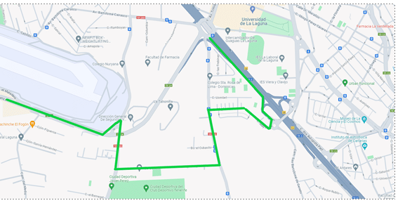 MAPA DESVÍOS ALTERNATIVOS PASARELA 2