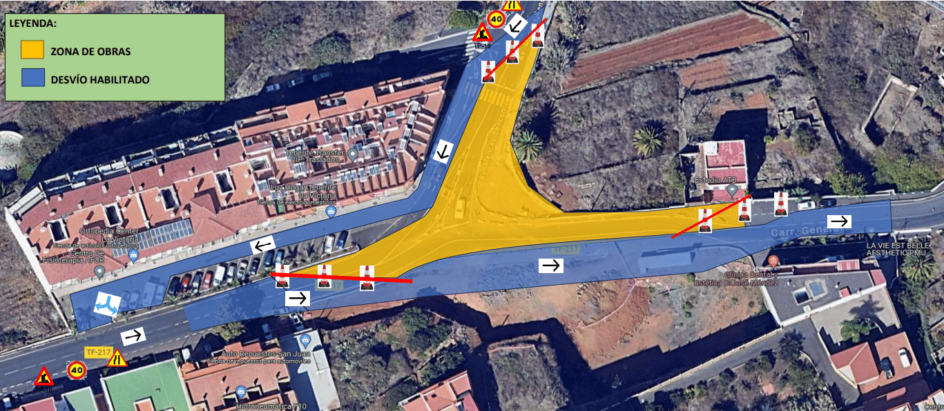 PLANO OBRAS ROTONDA LA VICTORIA DE ACENTEJO