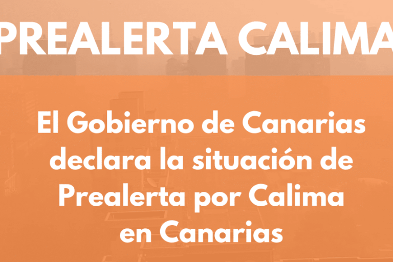 PREALERTA POR CALIMA EN TODAS LAS ISLAS CANARIAS 9-4-24