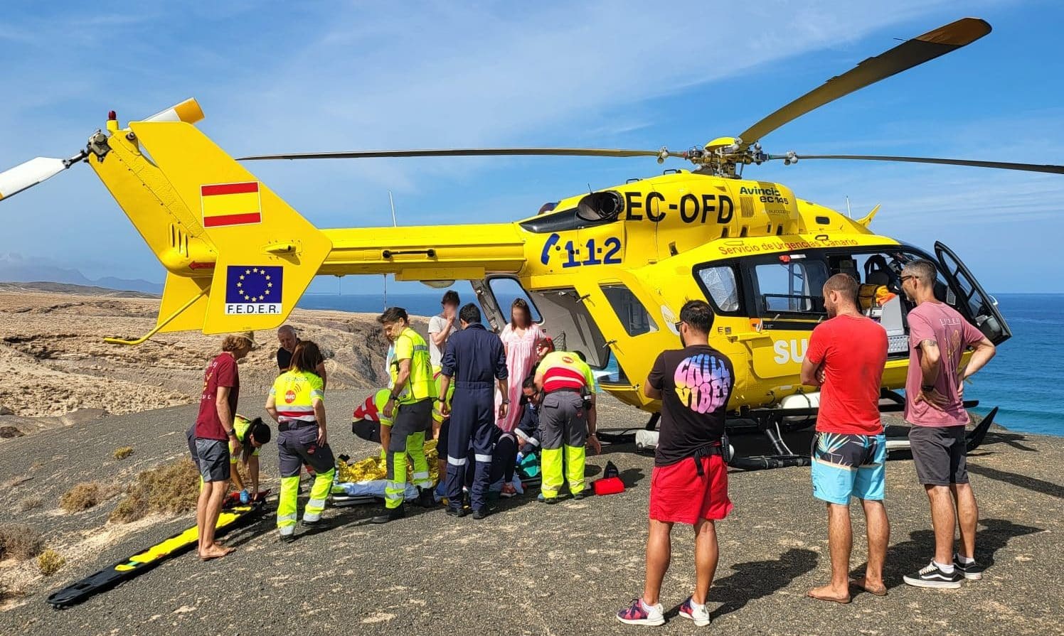 RESCATE DE UN SURFISTA EN FUERTEVENTURA1 6-4-24