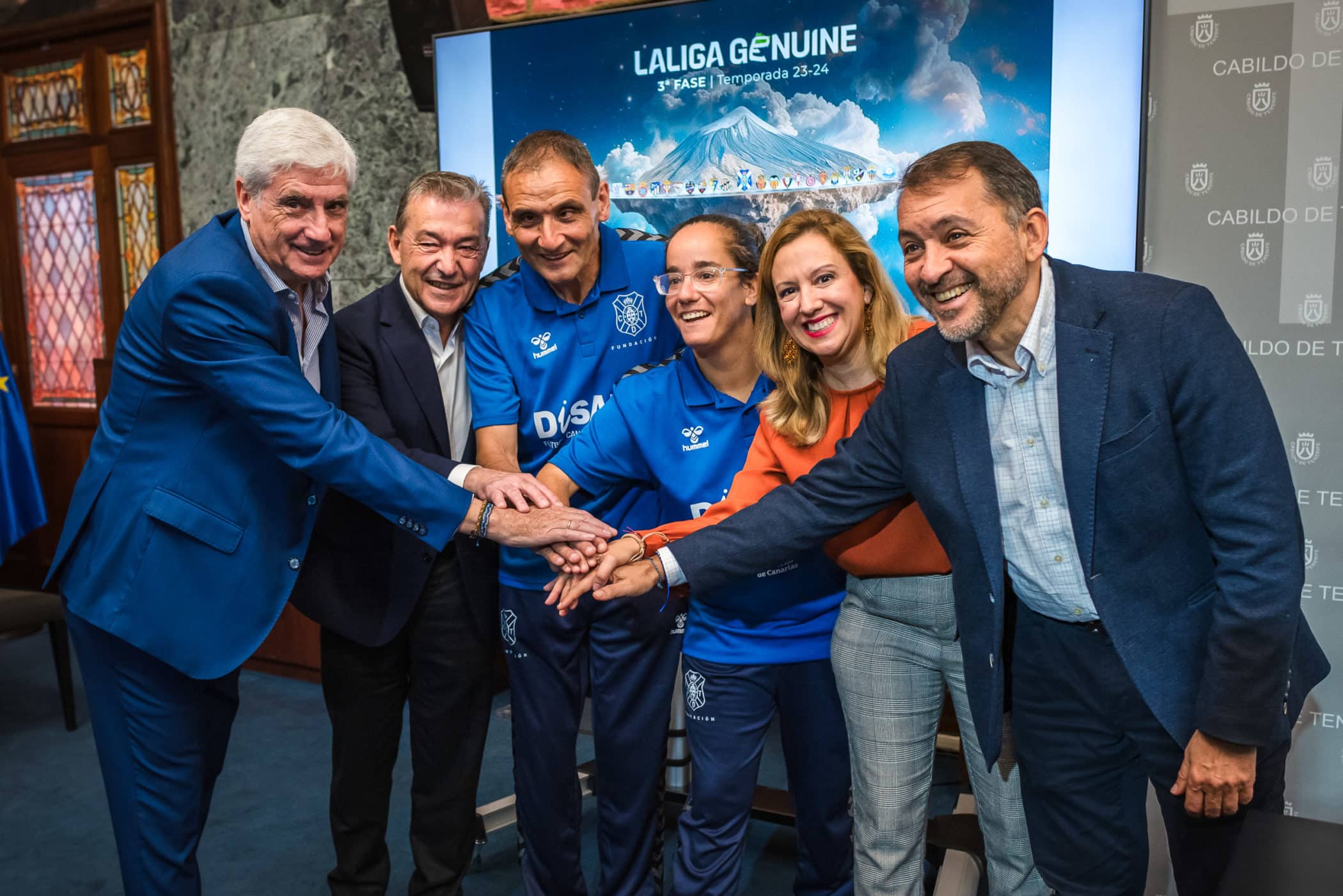RP LaLiga Genuine-Presentación Tenerife (2)