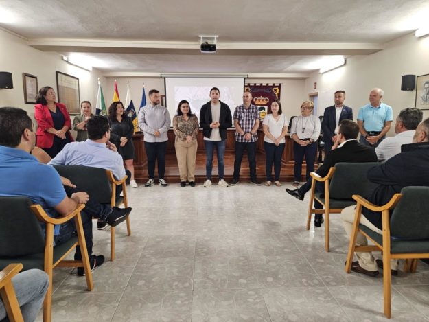 Recibimiento La Frontera- Comité 18 abril