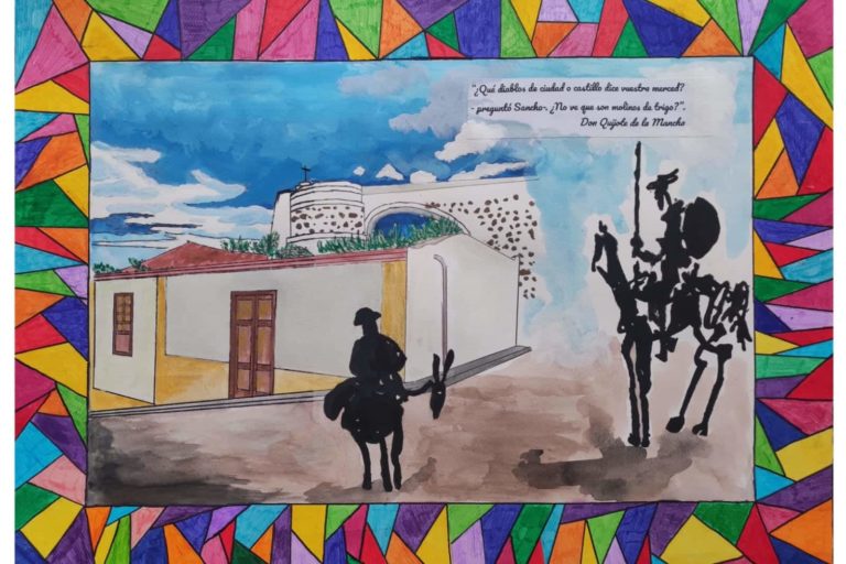 Segundo premio cartel Jornadas Cervantinas