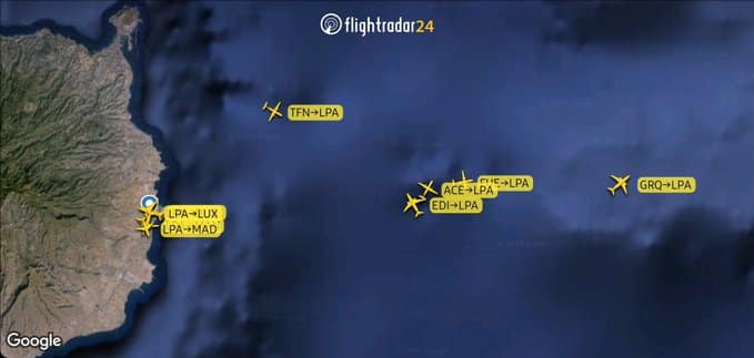 UN DRON PROVOCA EL REGRESO DE UN AVIÓN A LANZAROTE 13-4-24