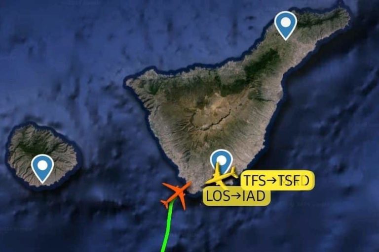 VUELO DESVIADO A TENERIFE NORTE 6-4-24