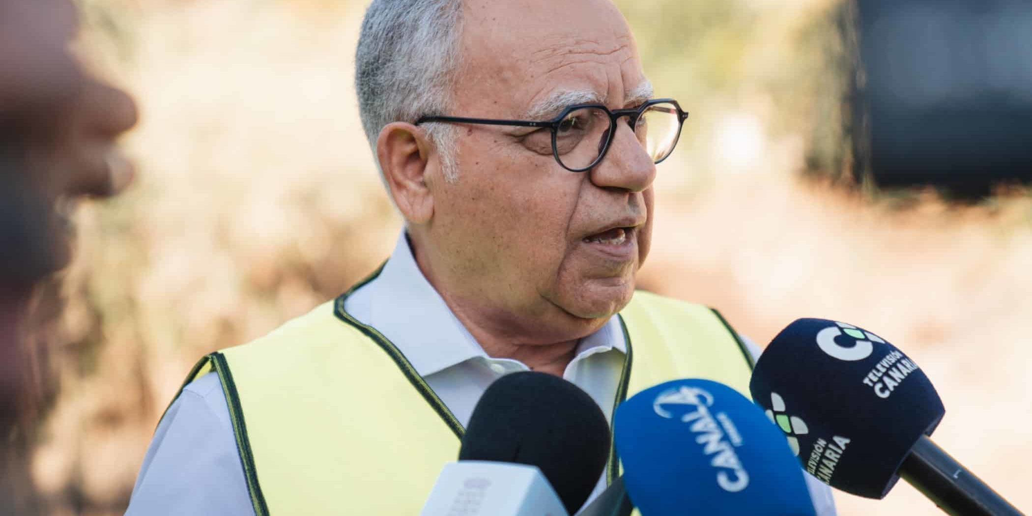 030524 Casimiro Curbelo, presidente del Cabildo de La Gomera