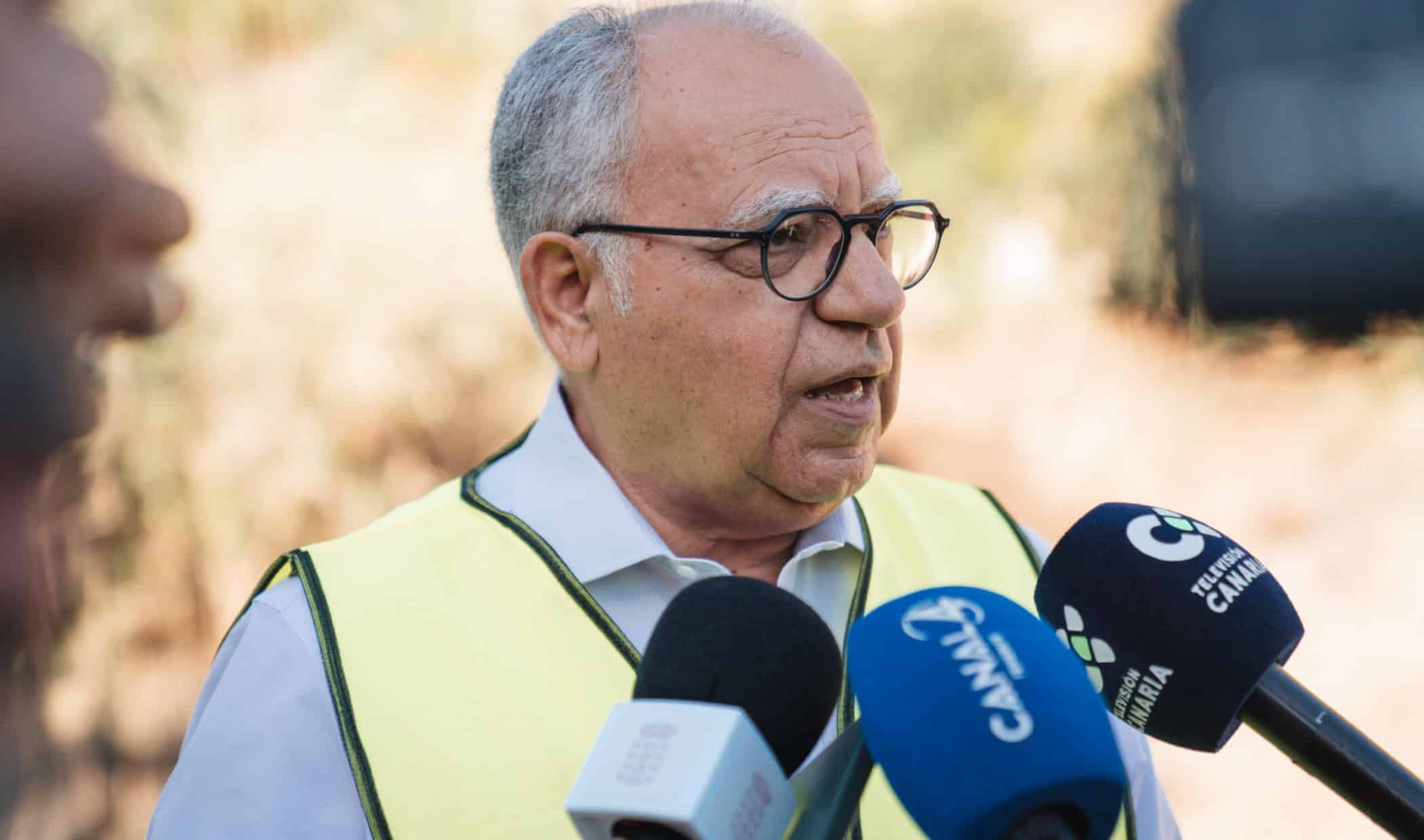 030524 Casimiro Curbelo, presidente del Cabildo de La Gomera