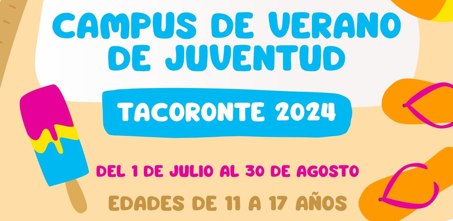CAMPAMENTO DE VERANO JUVENTUD TACORONTE 2024