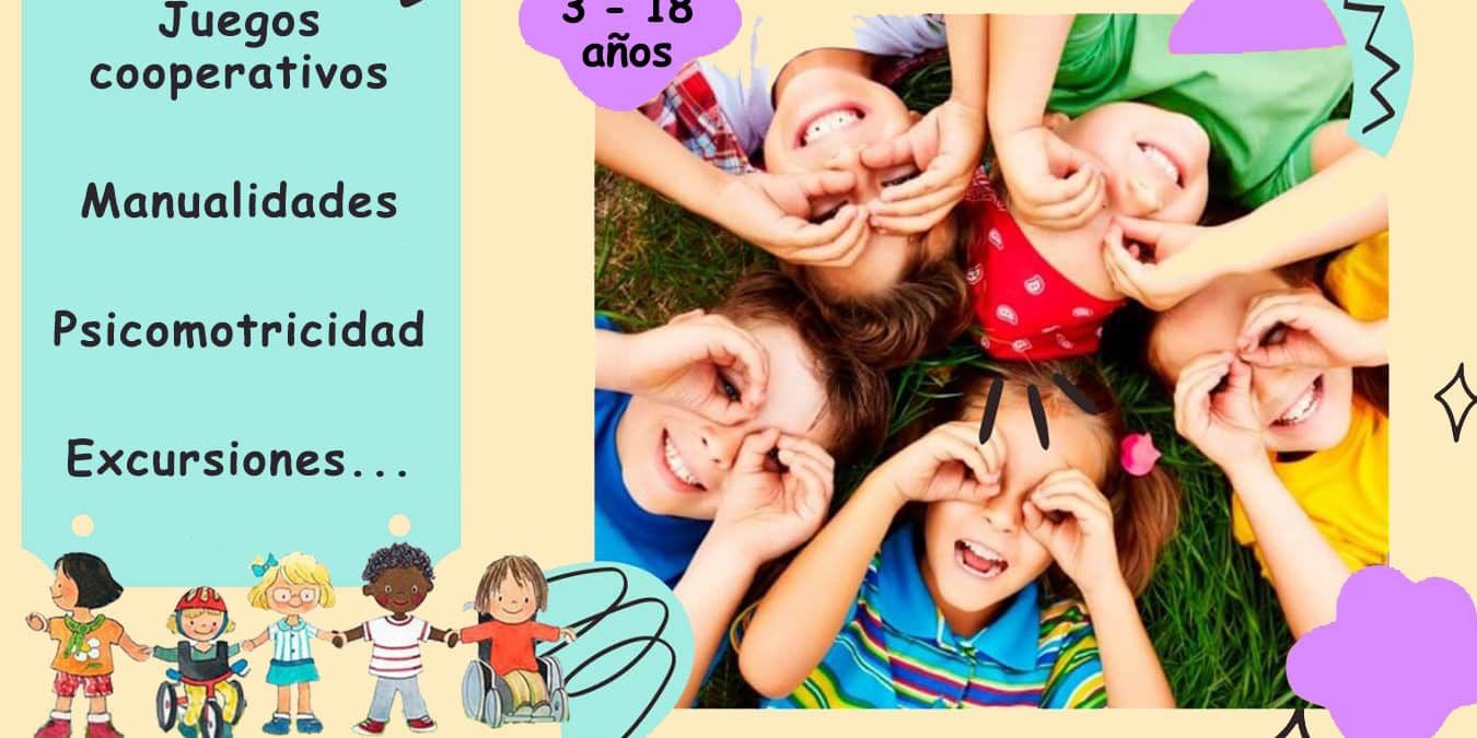 Campamento de Verano 2024 menores con discapacidad