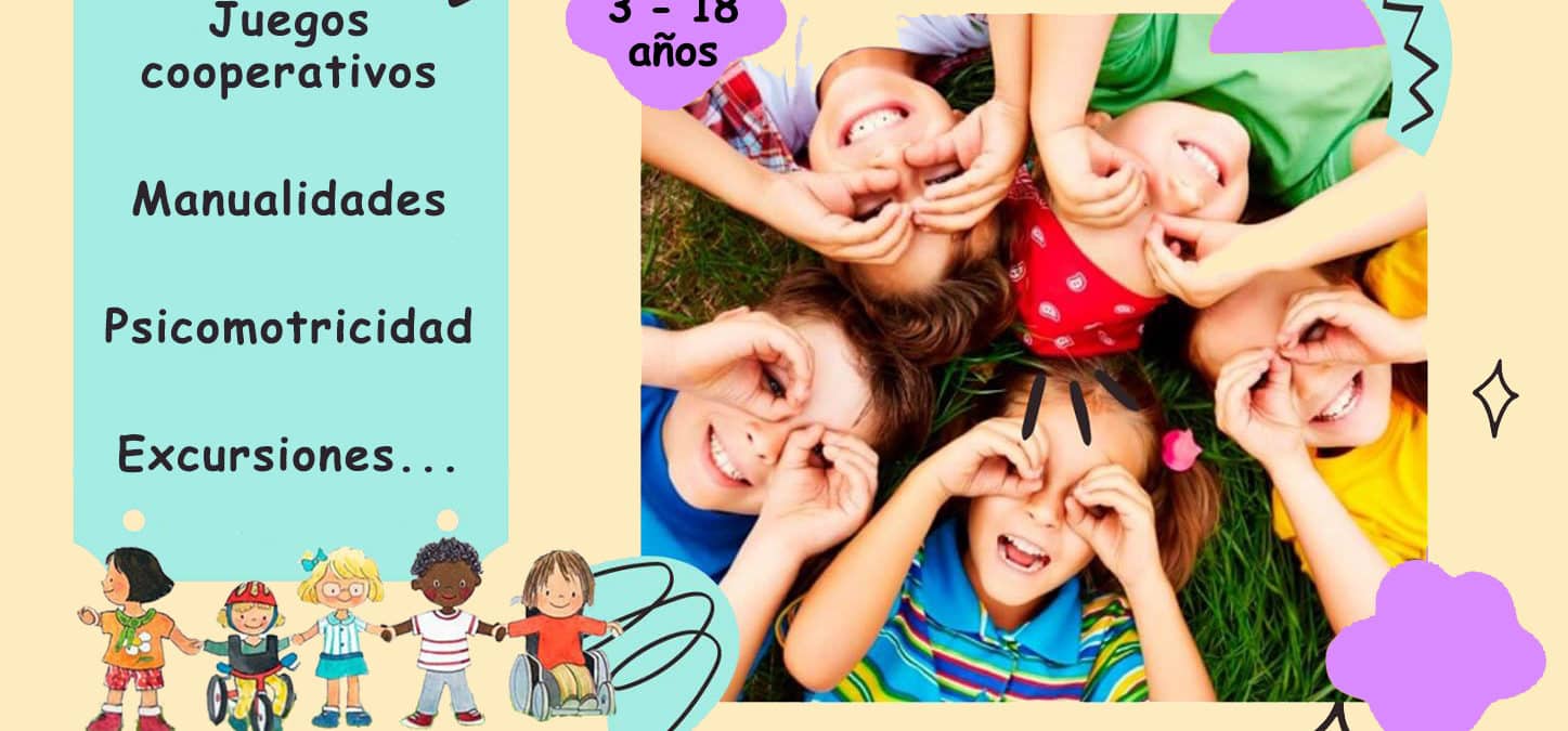 Campamento de Verano 2024 menores con discapacidad