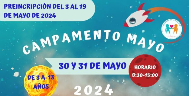 Cartel del campamento