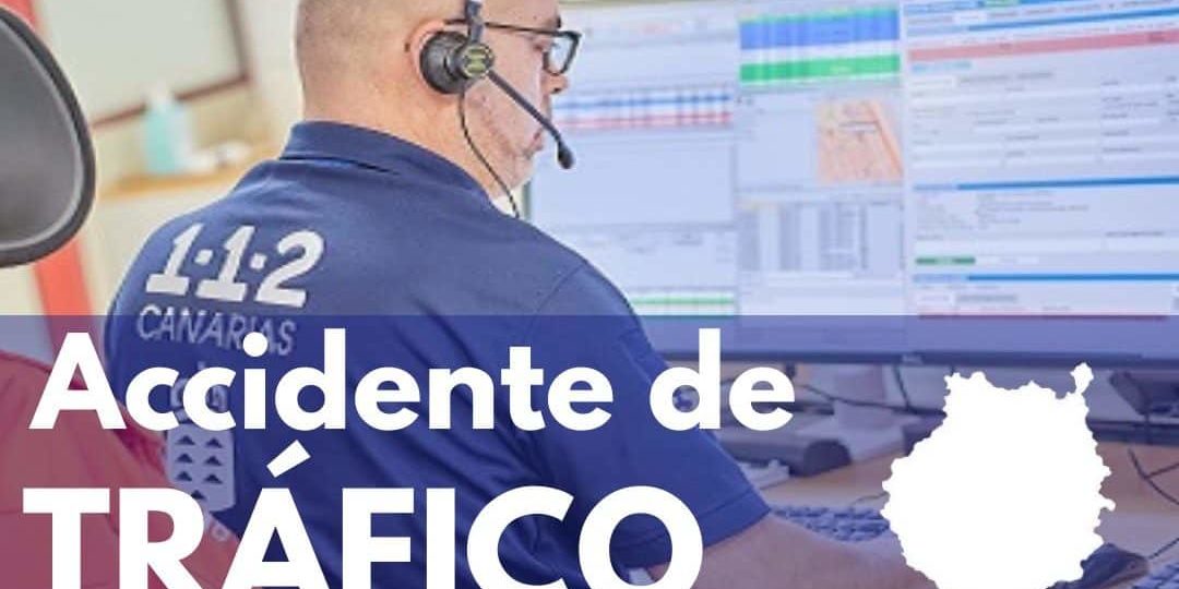 DOS HERIDOS EN UN ACCIDENTE DE TRÁFICO EN GRAN CANARIA 30-5-24