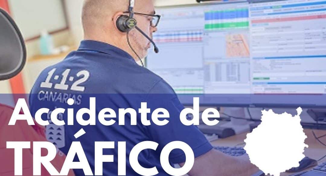 DOS HERIDOS EN UN ACCIDENTE DE TRÁFICO EN GRAN CANARIA 30-5-24