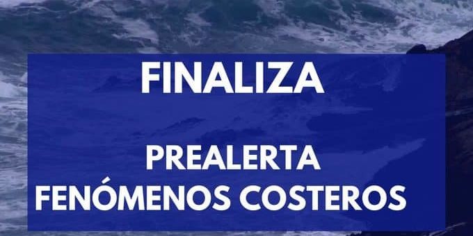 FINALIZA PREALERTA POR FENÓMENOS COSTEROS 14-5-24