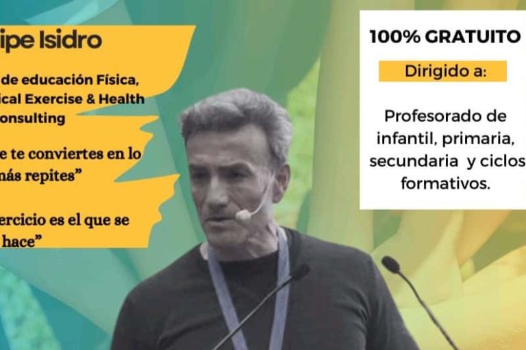 IMAGEN. Cartel conferencia Educa y motiva hacia la adherencia eficaz del ejercicio físico