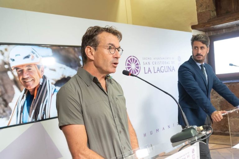 Juan Diego Amador en la presentación de su proyecto 140922