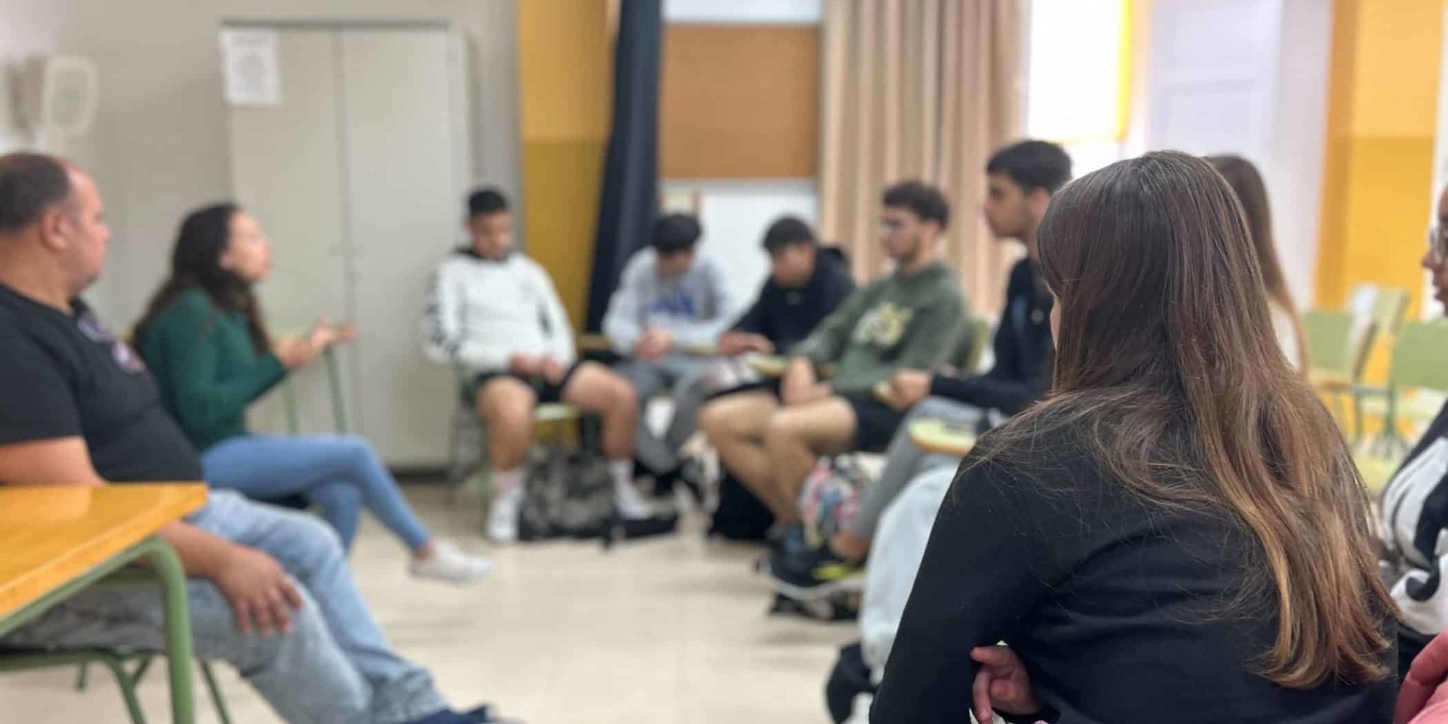 Sesión de coordinación del alumando participante