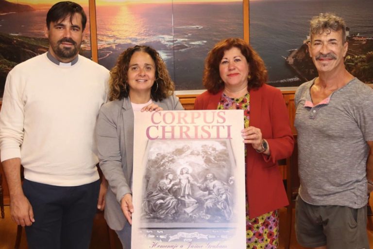 TACORONTE_ Presentación del cartel del Corpus Christi 2024