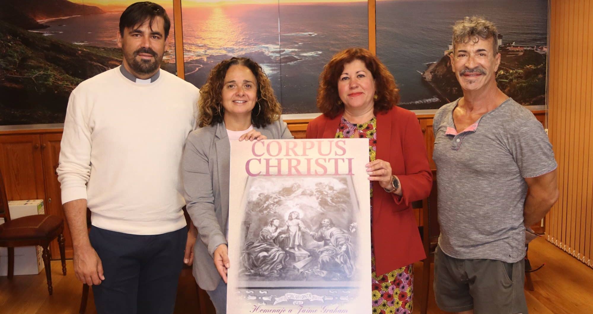 TACORONTE_ Presentación del cartel del Corpus Christi 2024