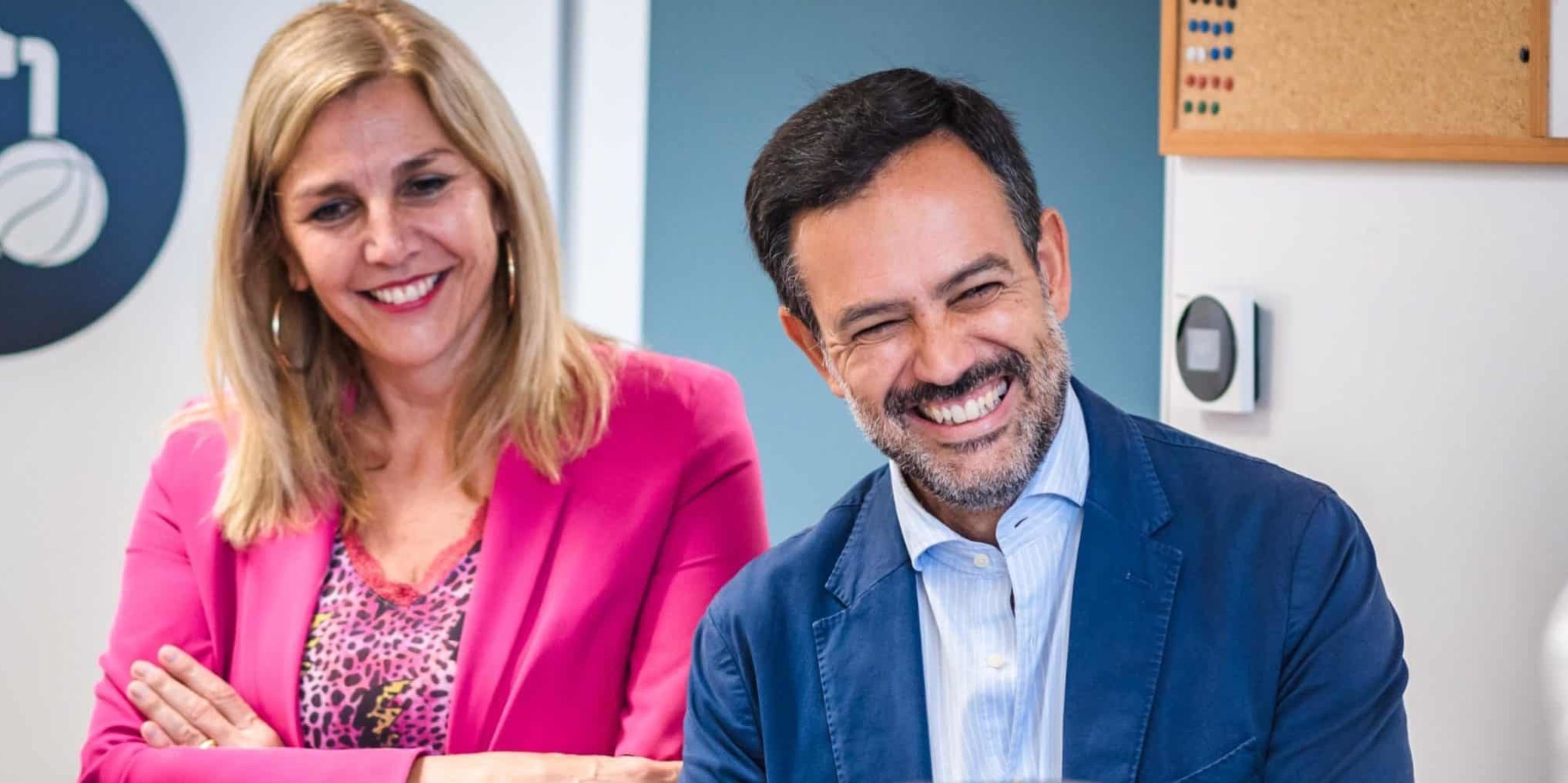 Yolanda Moliné y Lope Afonso
