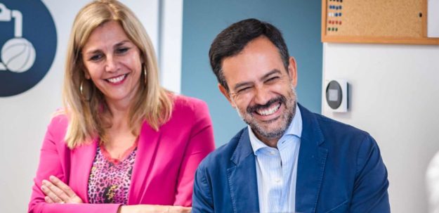 Yolanda Moliné y Lope Afonso