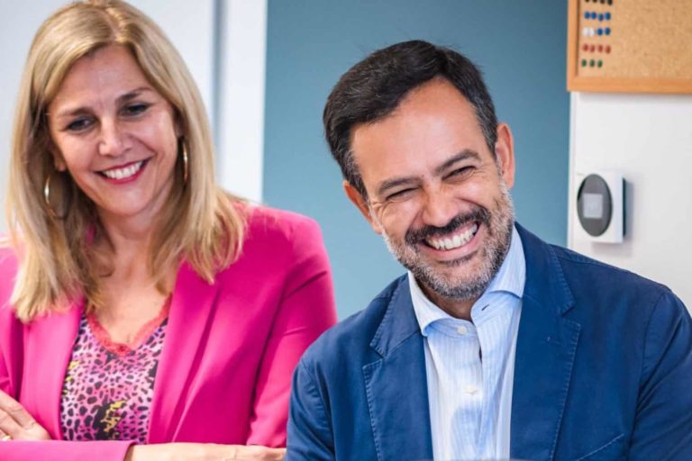 Yolanda Moliné y Lope Afonso