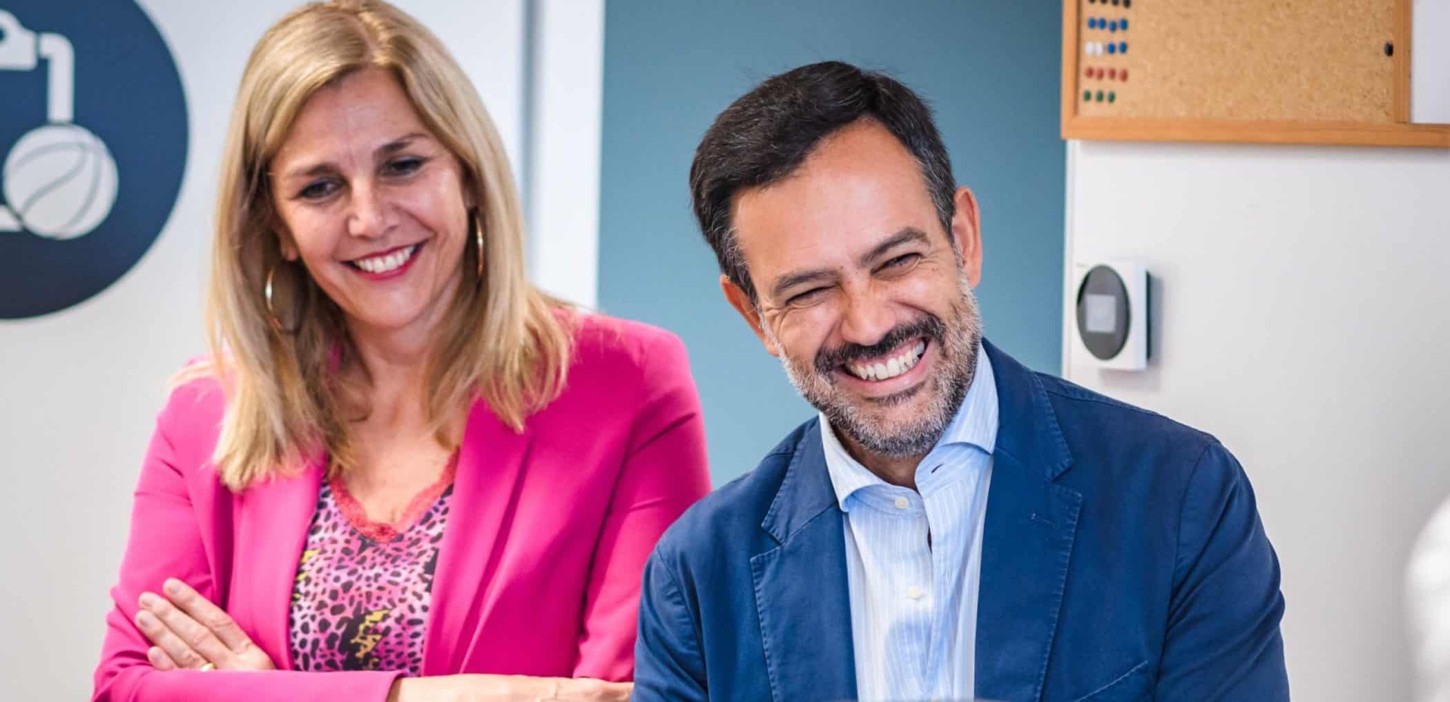 Yolanda Moliné y Lope Afonso