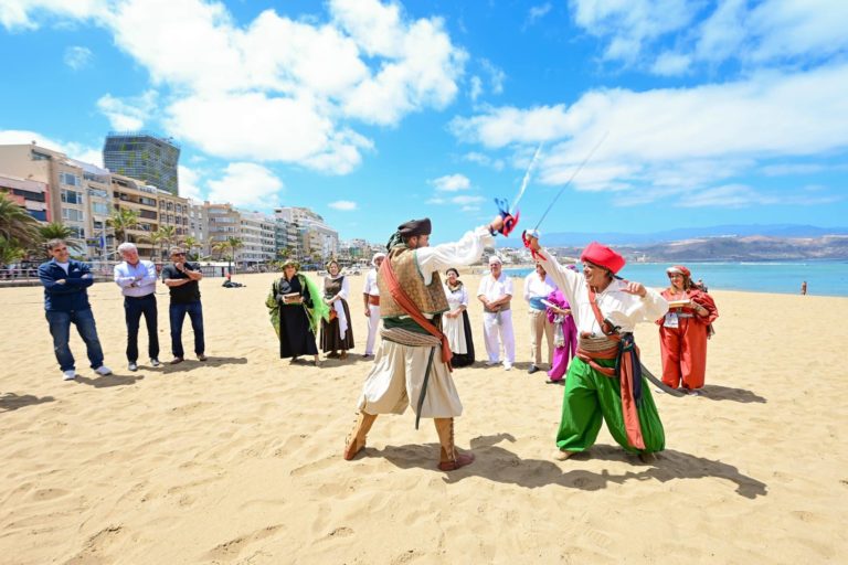 presentación recreación histórica Alí el Canario