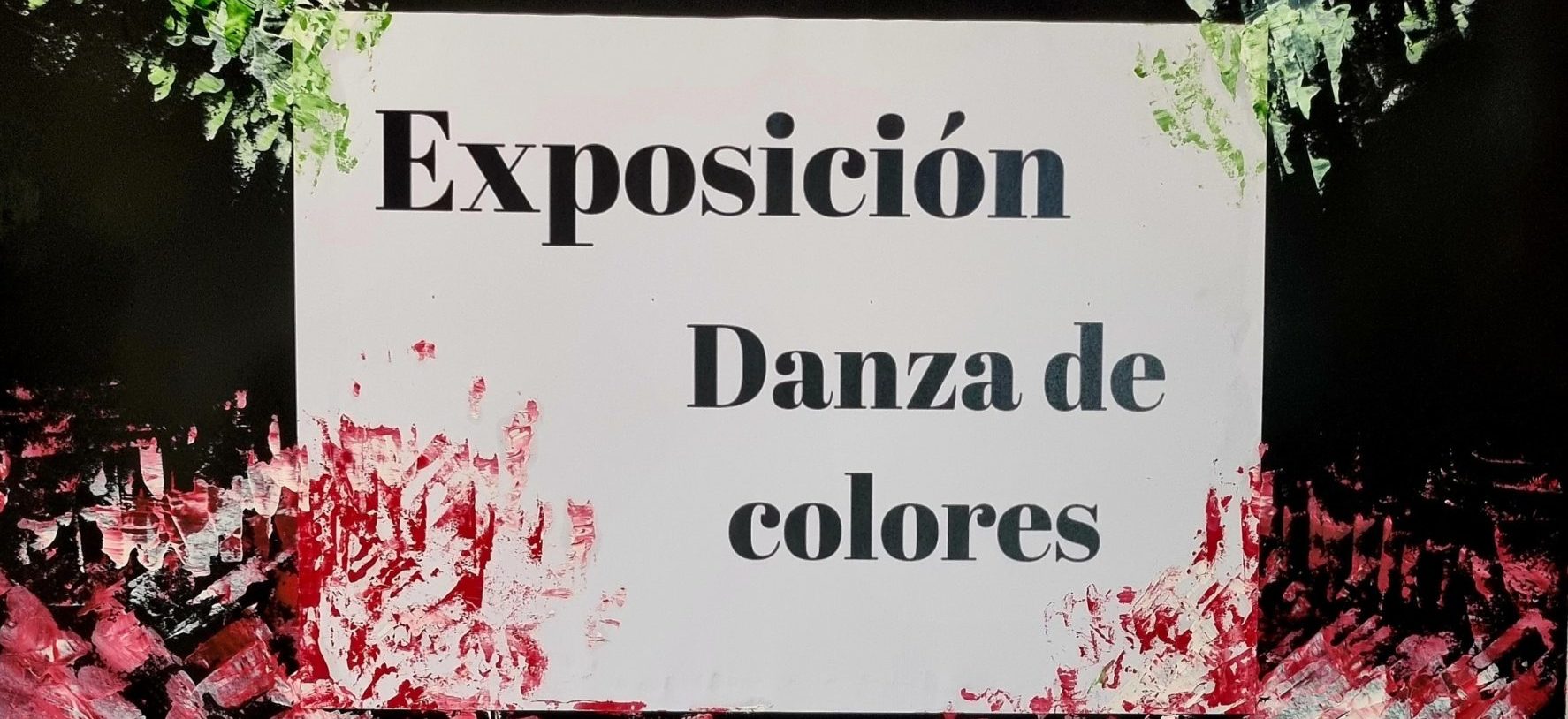 100624 Cartel Exposición La Danza de Colores, de Noemí Tavío